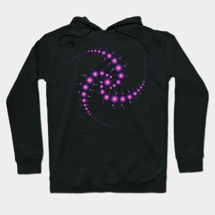 Triple Spiral Crop Circle Hoodie